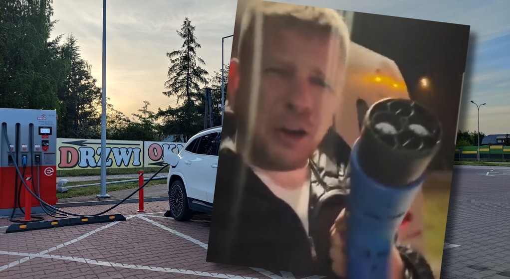 Filip Chajzer utknął na autostradzie. Nie mógł naładować auta elektrycznego