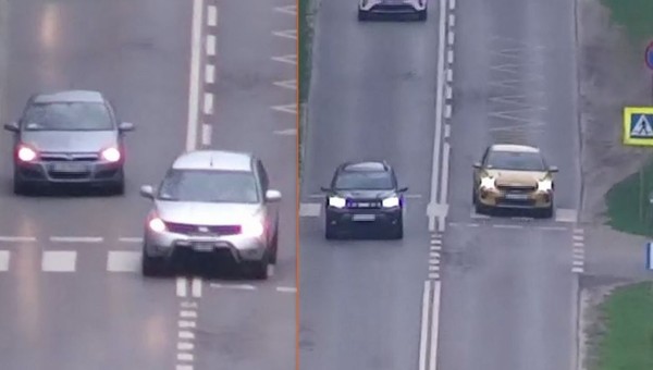 Szokujące nagrania z drona. Policja lata nad przejściami dla pieszych, sypią się mandaty