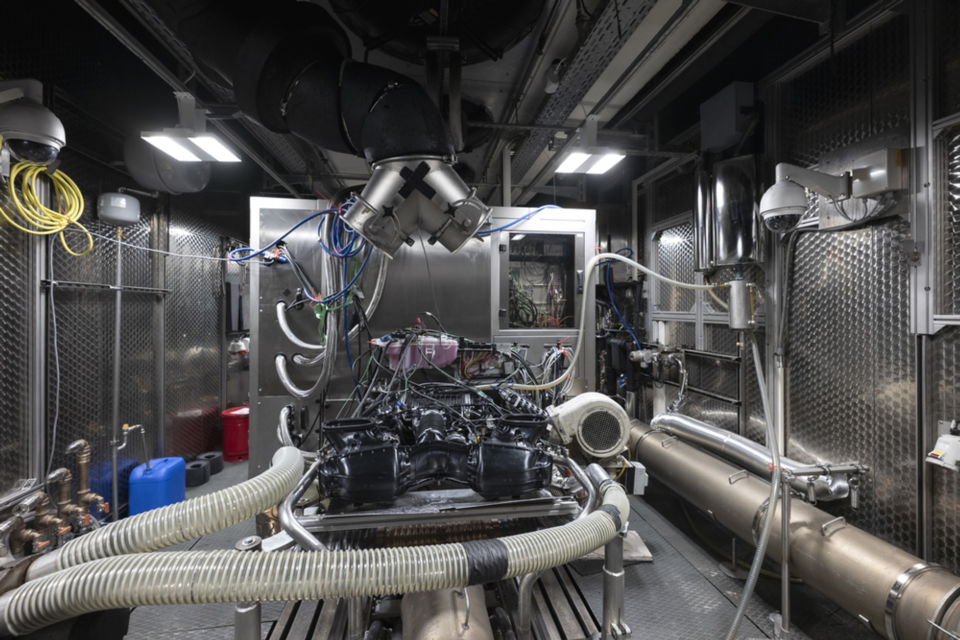 Silnik Porsche 911 GT3 (2021) na hamowni