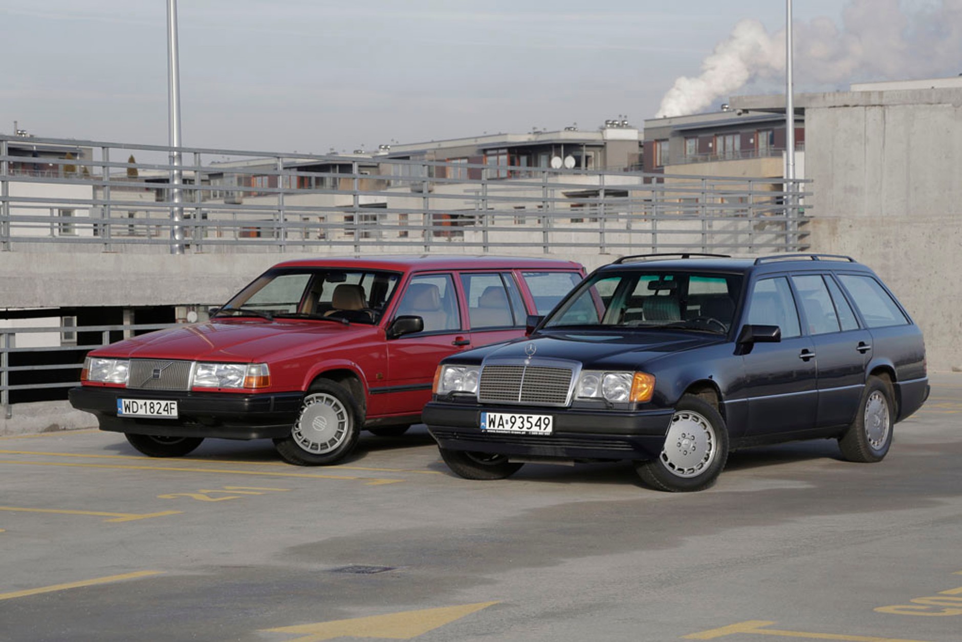 Mercedes S124 kontra Volvo 740 kombi - który klasyk będzie lepszy na co dzień