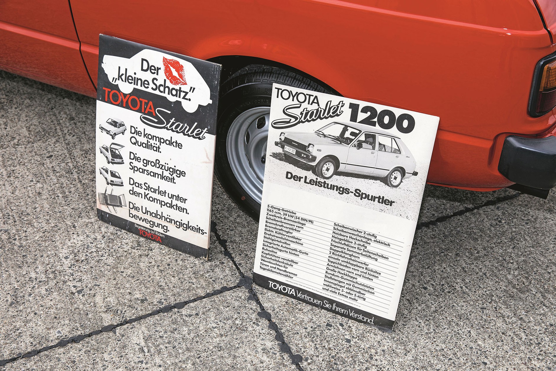 Toyota Starlet - niespodziewanie duży maluch