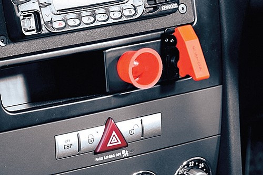 Mercedes SLK 55 Tracksport - 911, miej się na baczności!