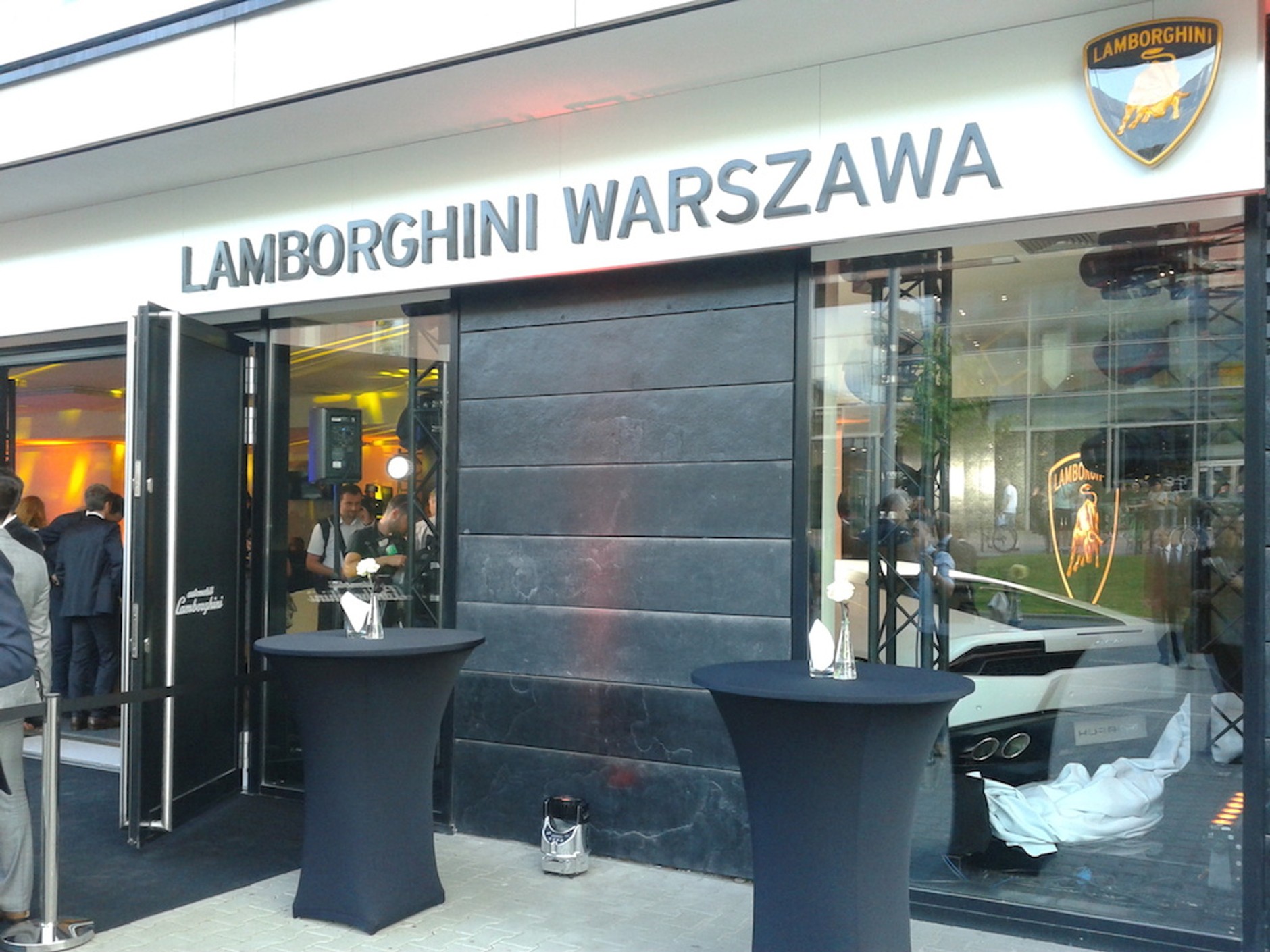 Lamborghini w Warszawie