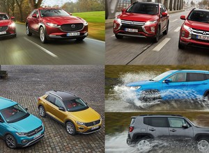 SUV czy SUV-ik? 4 pary aut od Mazdy, Mitsubishi, Jeepa i Volkswagena