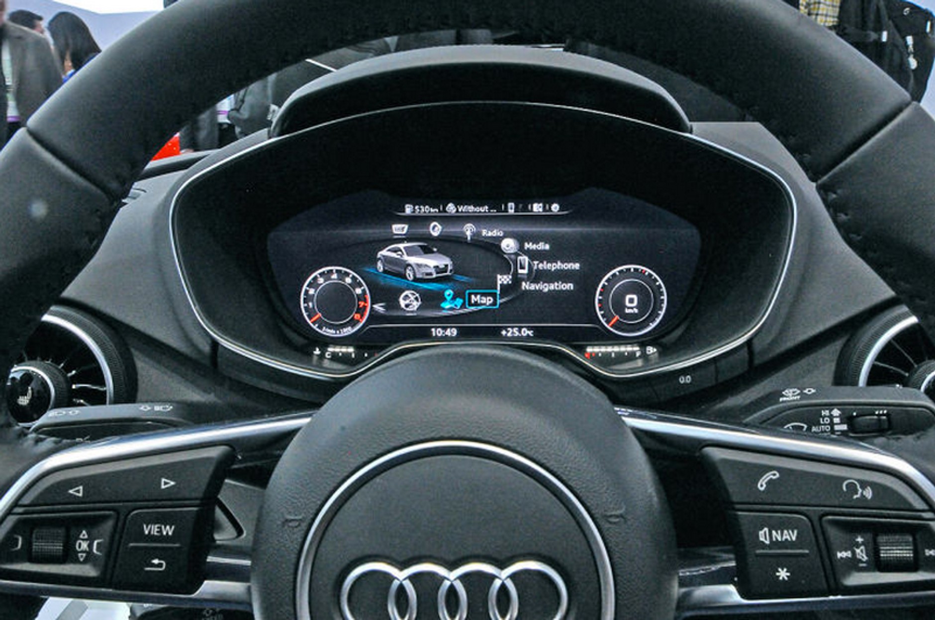 Kokpit nowego Audi TT