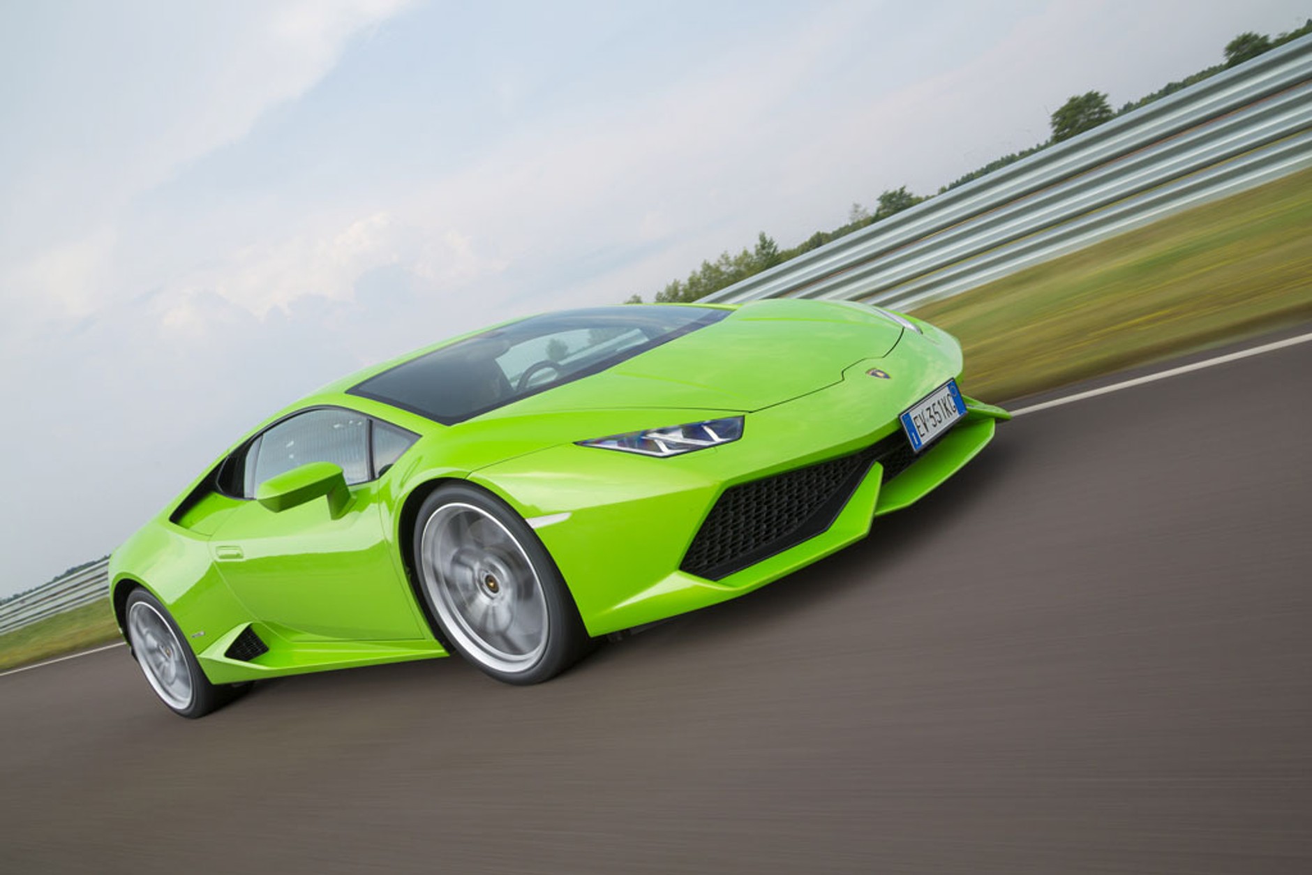 Lamborghini Huracan - Adrenalina i prędkość są zielone