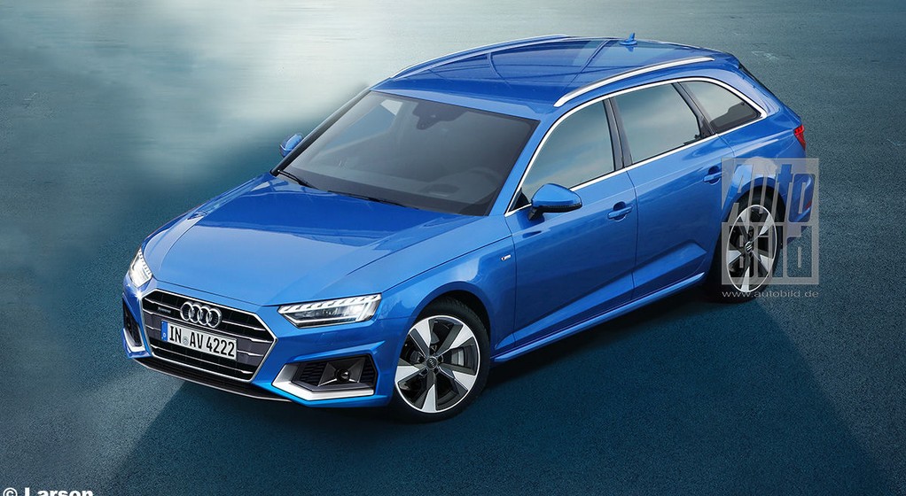 Audi A4 po liftingu - wizualizacja