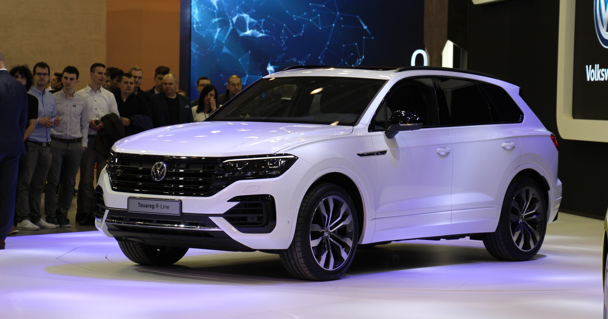 Volkswagen Touareg podczas Poznań Motor Show