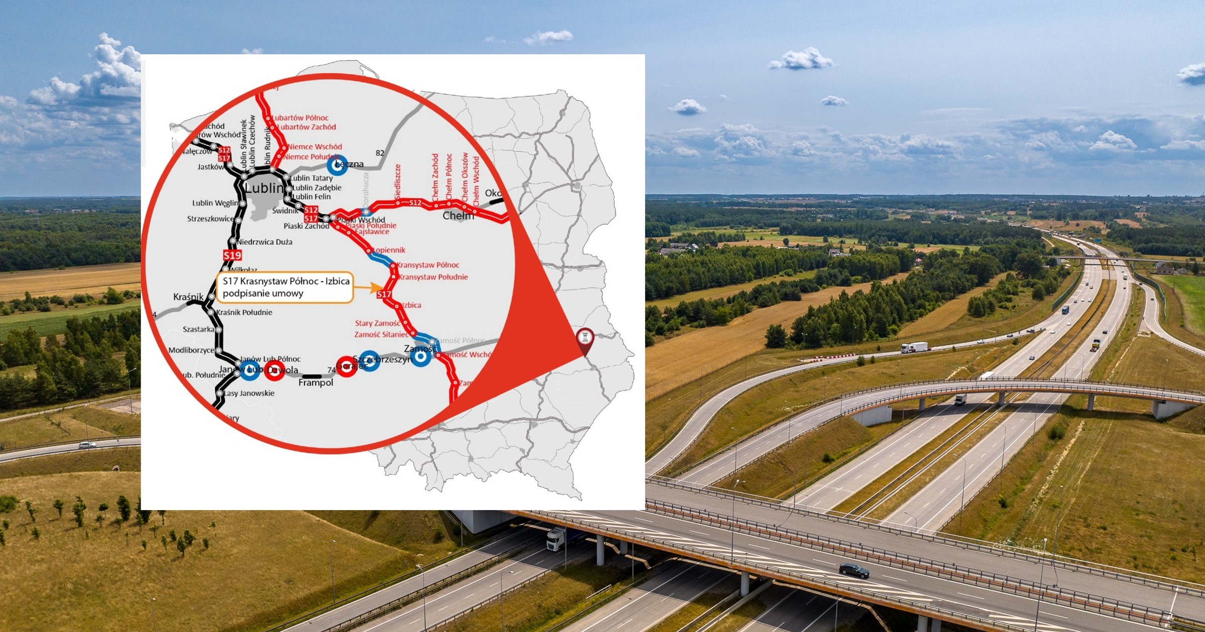 S17 od węzła Krasnystaw Północ do węzła Izbica