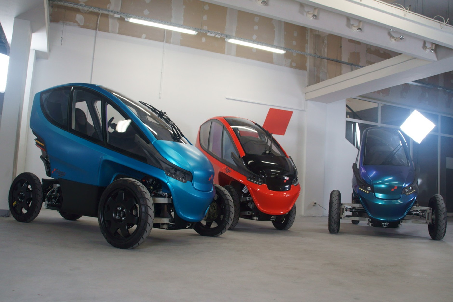 Prototypy polskiego mikropojazdu Triggo