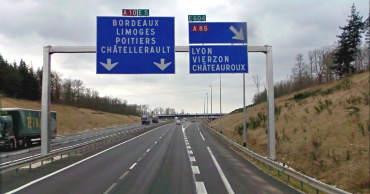 Francuska autostrada A10 (zdj. ilustracyjne)