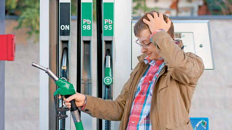 Pomyłka przy tankowaniu