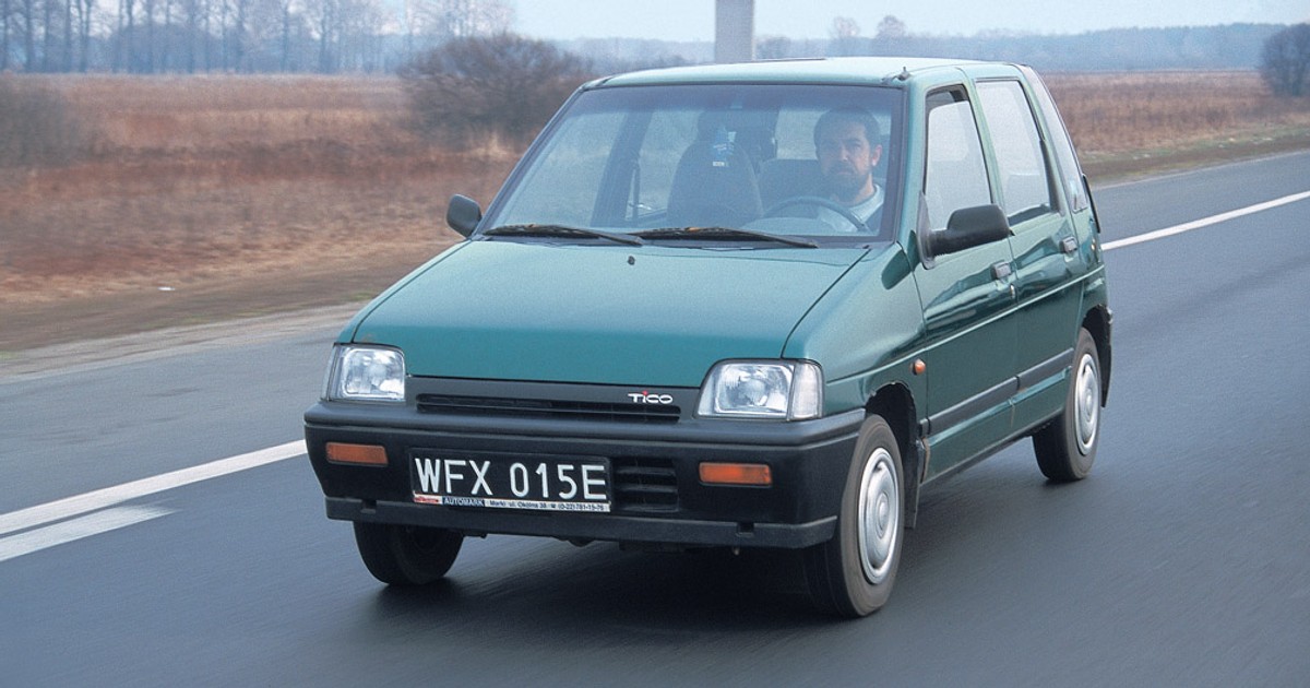 Daewoo Tico – lider rynku w maju 1998 r.