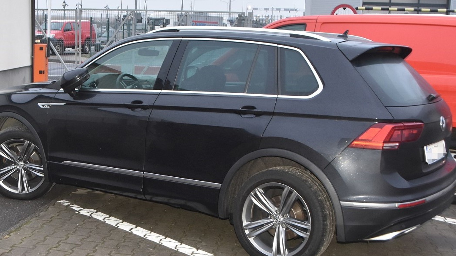 Volkswagen odzyskany 24 grudnia na granicy w Medyce