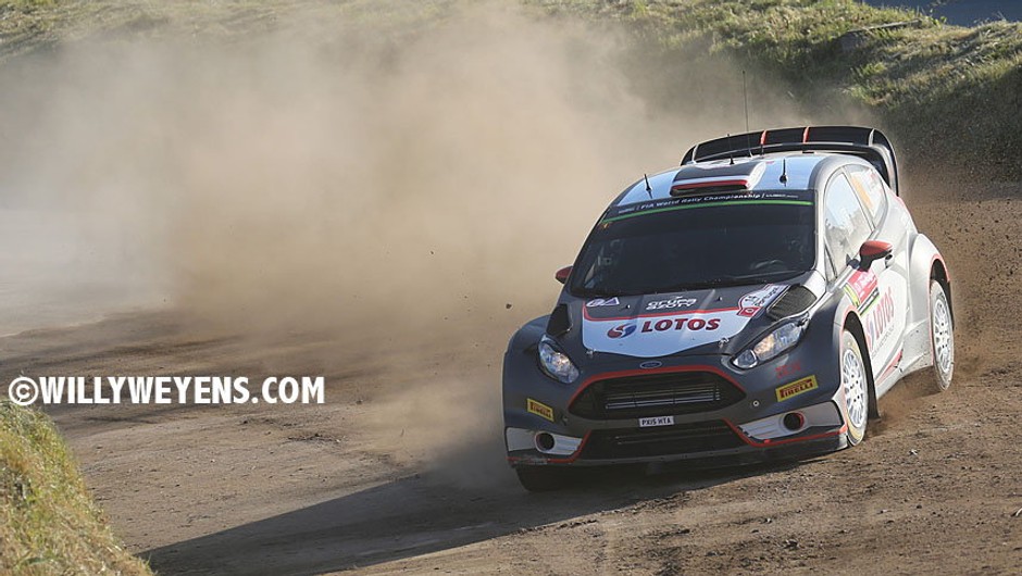 Robert kubica w rajdzie Portugalii