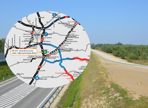 Nowa obwodnica pod Łodzią. GDDKiA: "Sąsiedztwo A1 i S8"