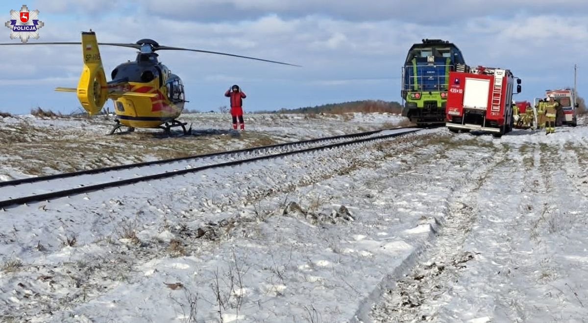 Wypadek na przejeździe kolejowym, Wincentów (powiat krasnostawski), 4 lutego 2023 r.