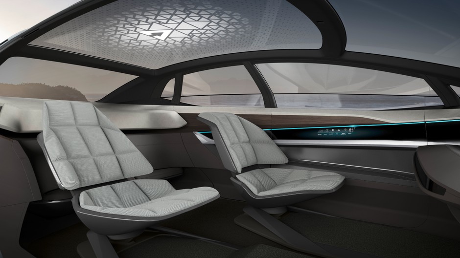 Audi Aicon: auto bez kierownicy – czy to ma sens?