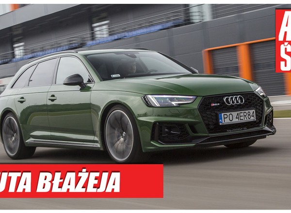 Samochód Błażeja - Audi RS4 Avant