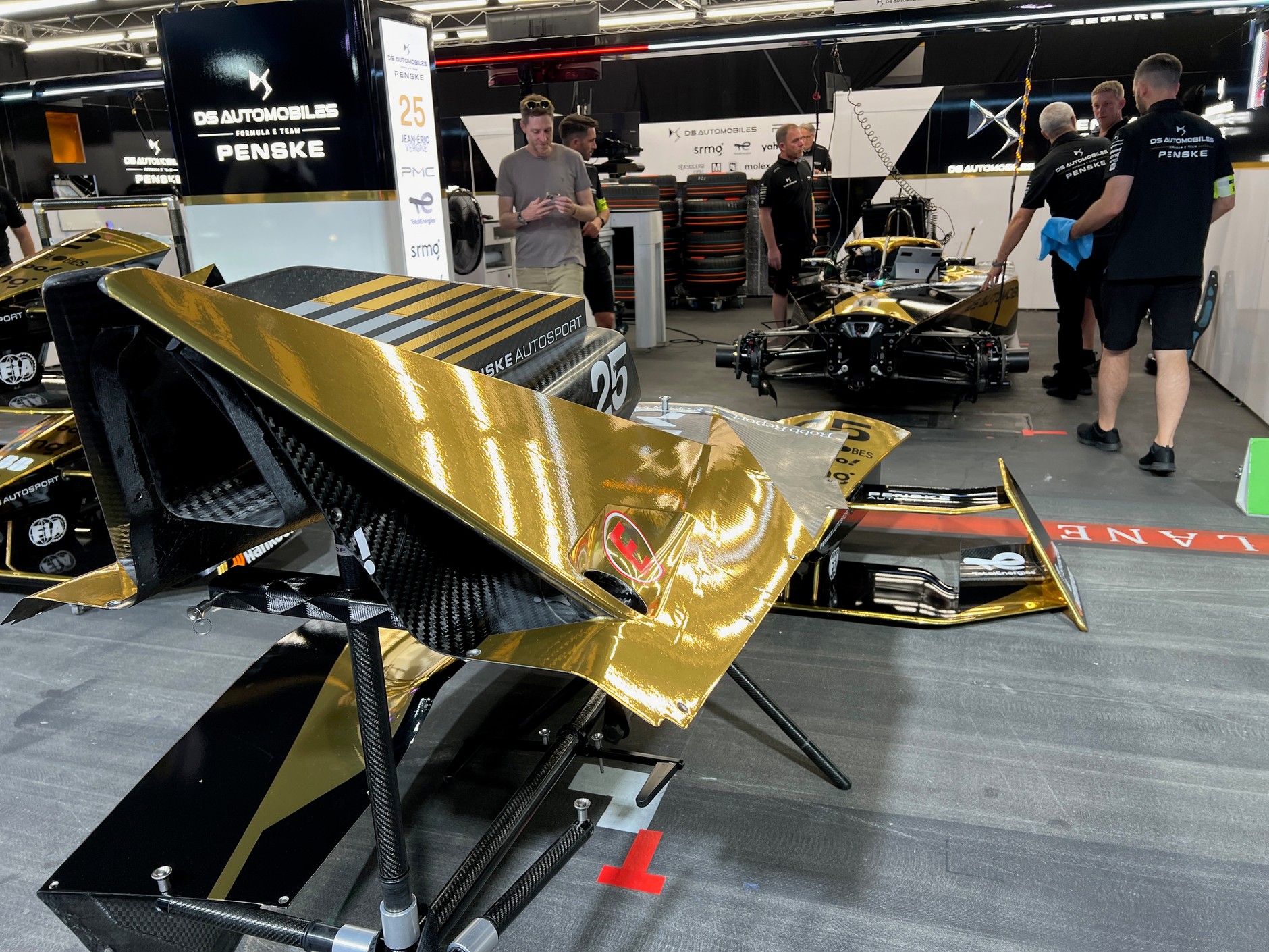 Wyścigi Formuły E na torze ExCel w Londynie