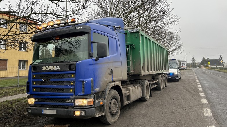 Ciężarówka była w takim stanie, że bez szans na zaliczenie badań technicznych