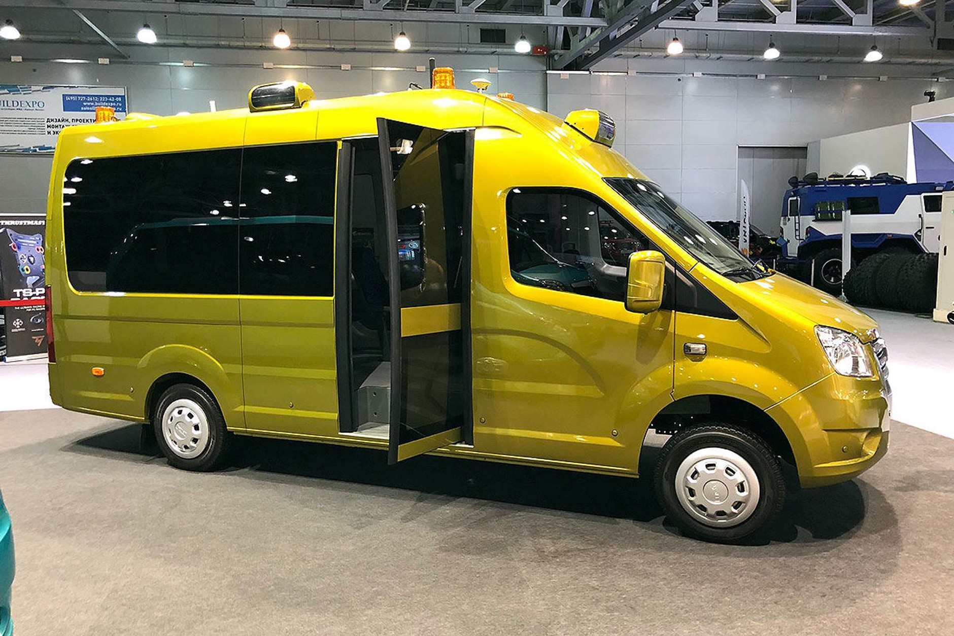 Międzynarodowy salon samochodowy w Moskwie