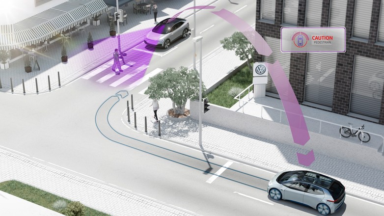 Technologia zastosowana przez Volkswagena opiera się na standardzie IEEE 802.11p (pWLAN)