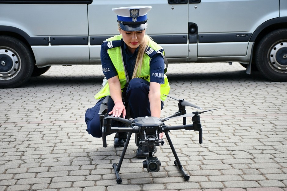 Policjanci prowadzili akcję tylko na jednym skrzyżowaniu. Mandaty dosłownie spadały z nieba
