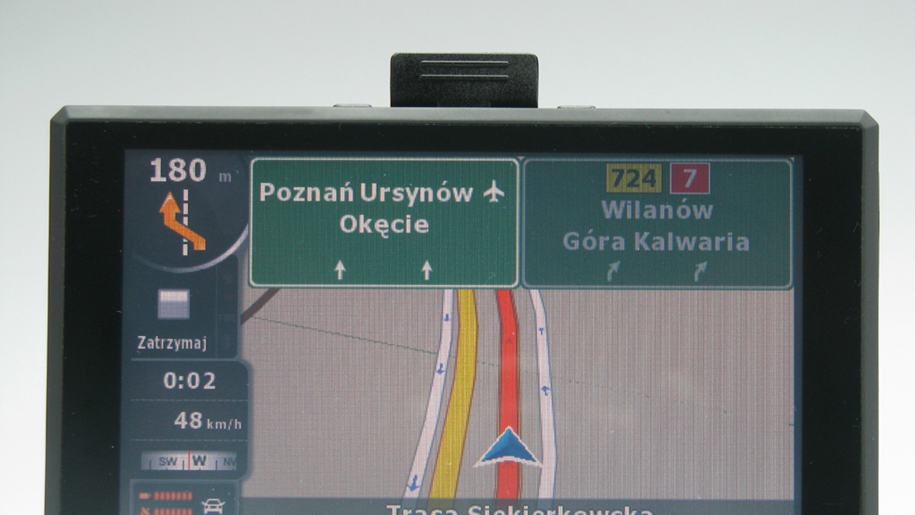 Test nawigacji z 5-calowymi monitorami - Rozmiar ma znaczenie