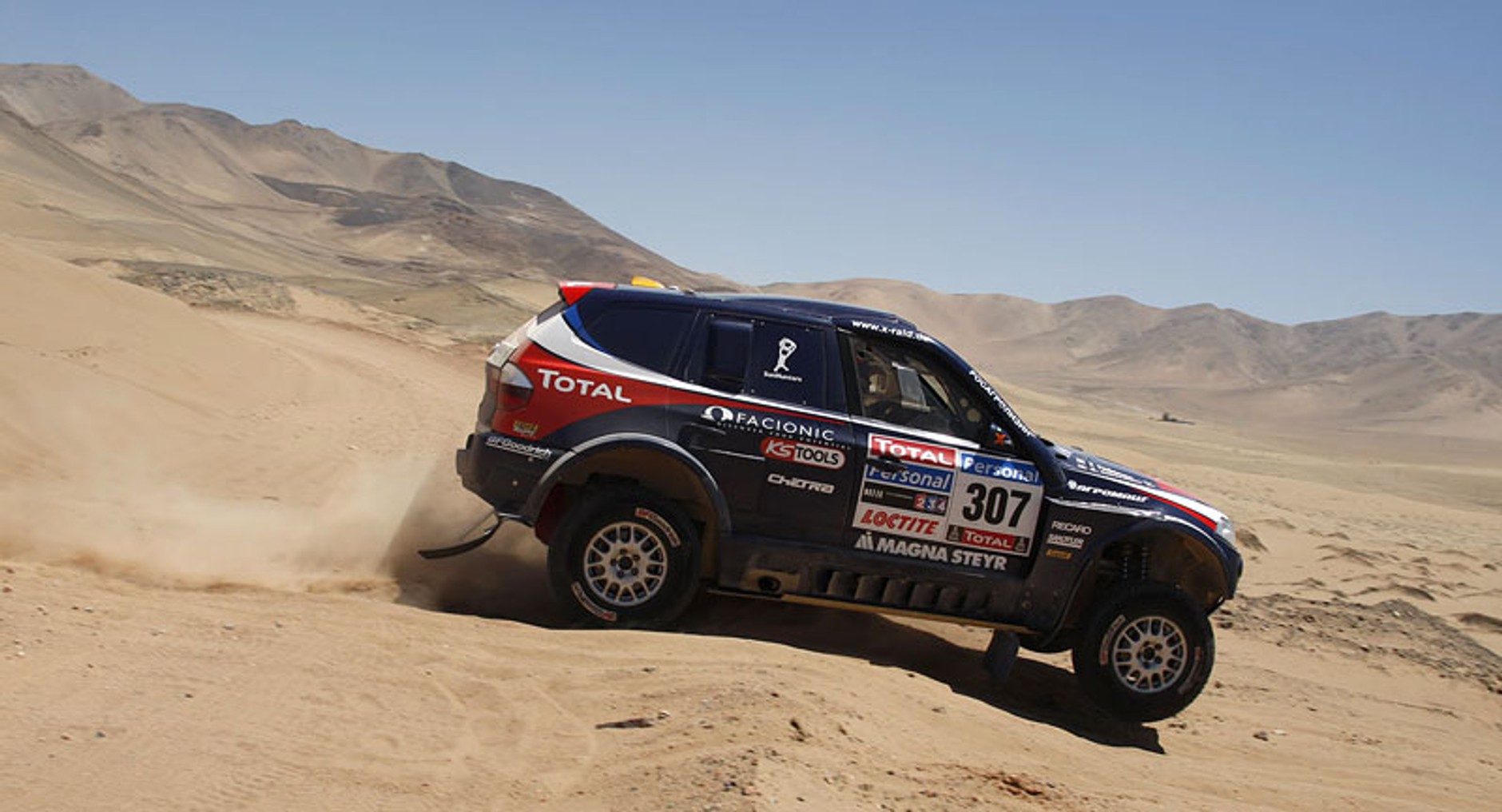 Rajd Dakar 2010: Przygoński już 8, Sonik broni honoru (12. etap na żywo, wyniki, foto)