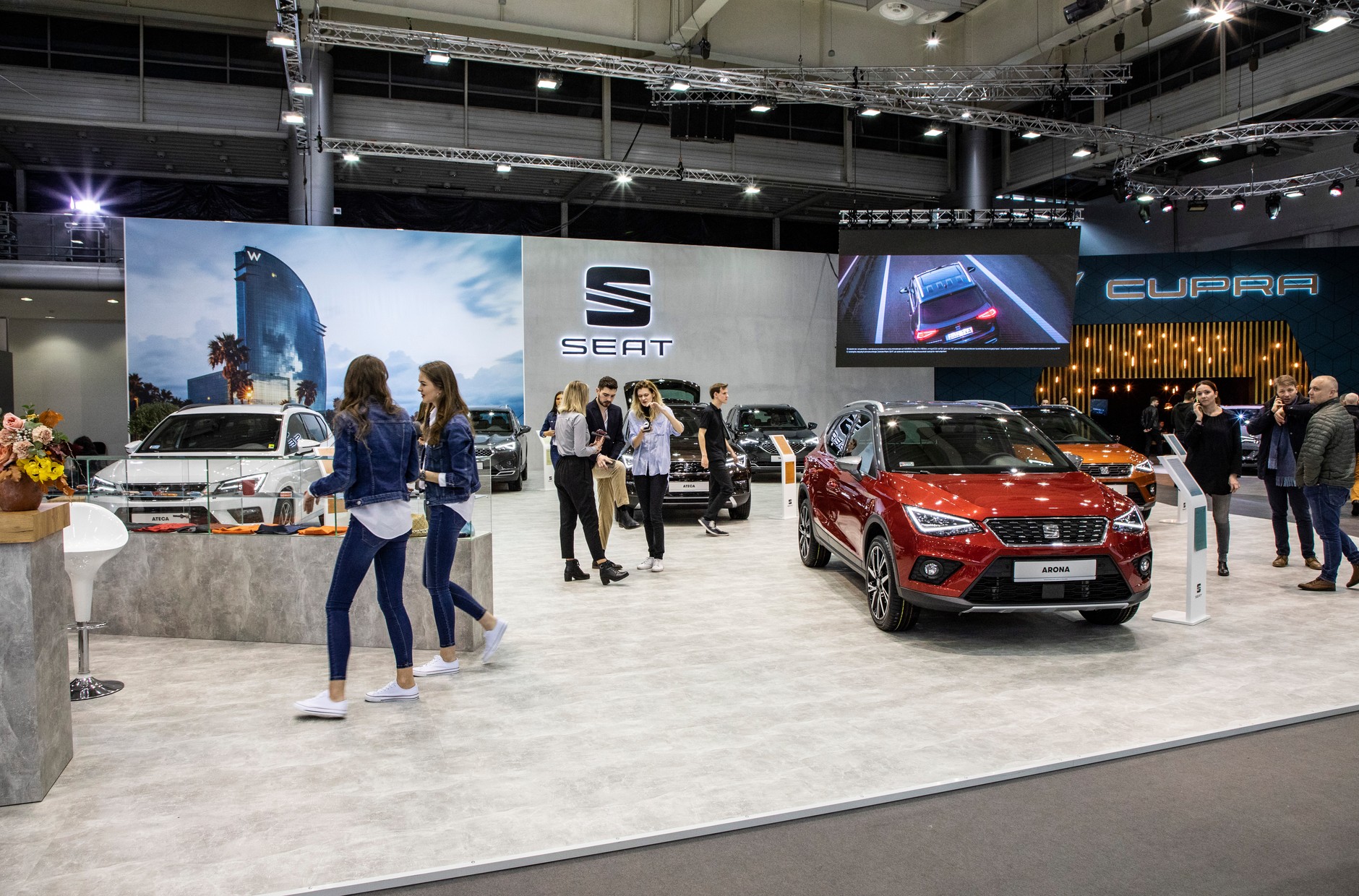 Seat podczas Poznań Motor Show