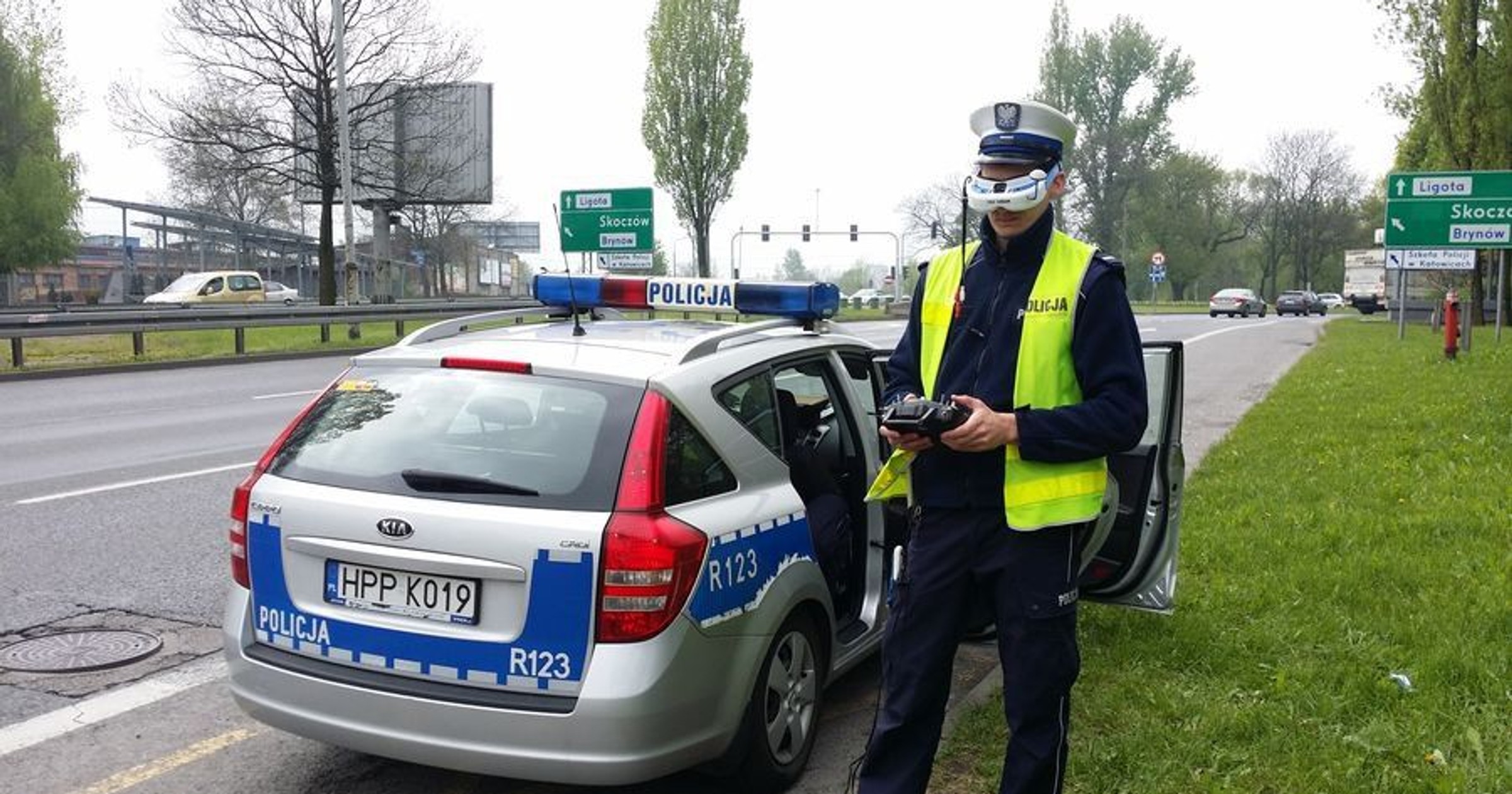 Drogówka będzie używała dronów