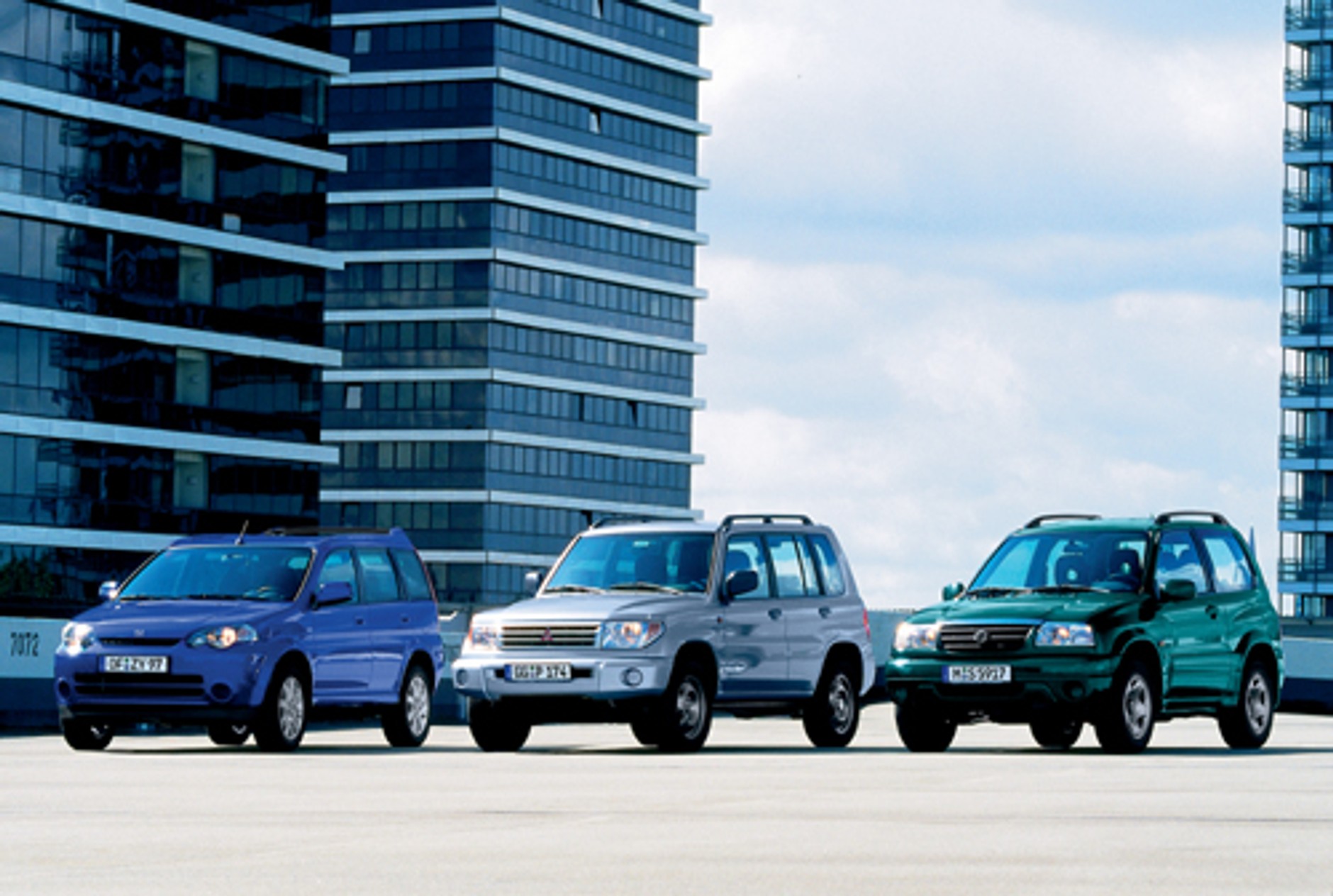 Honda HR-V, Pajero Pinin i Suzuki Grand Vitara - Małe i tanie 4x4