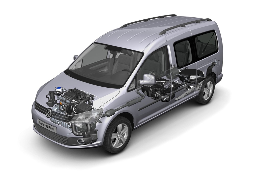 VW Caddy BiFuel z fabrycznym LPG