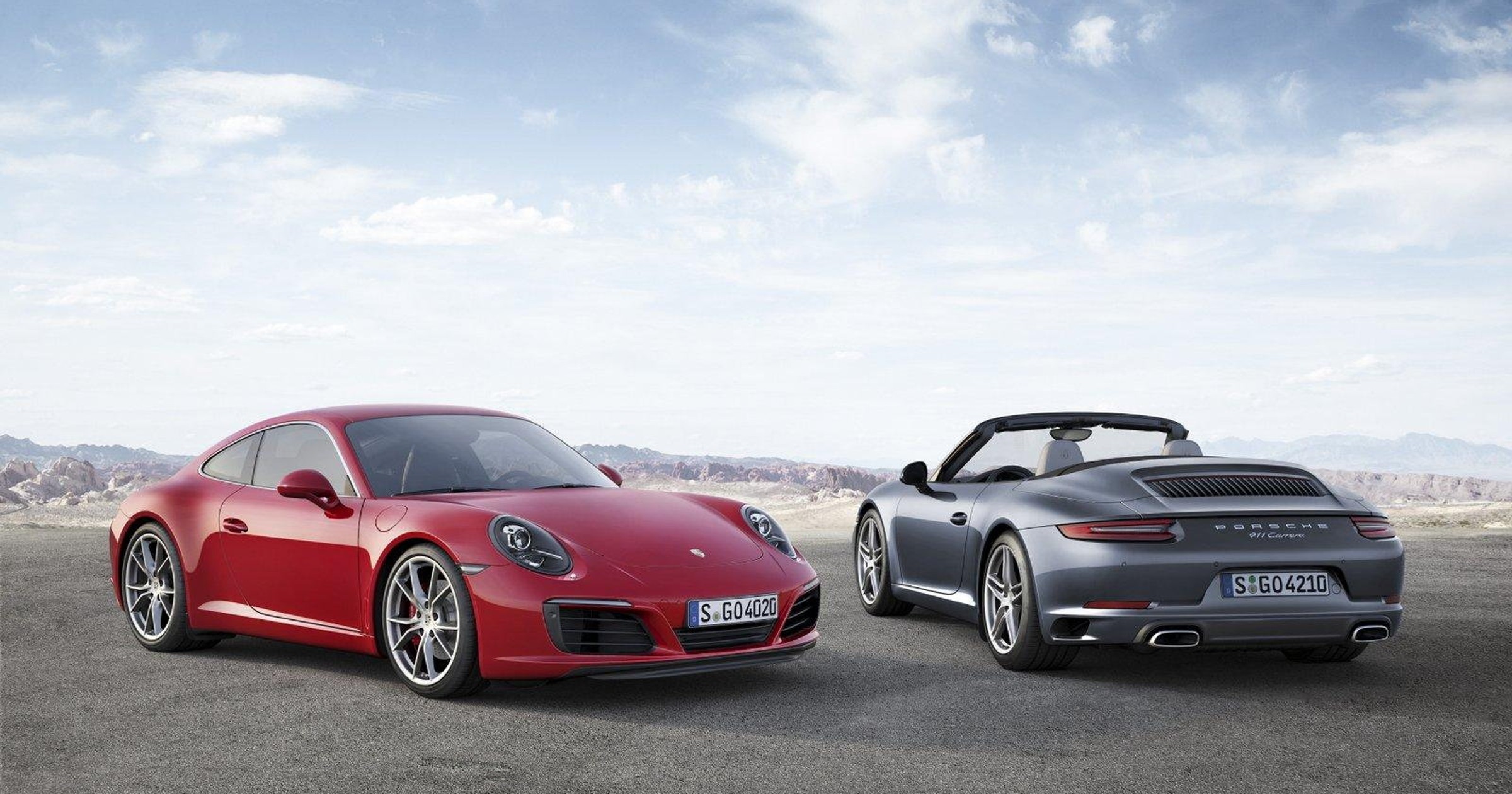 Porsche 911 po face liftingu