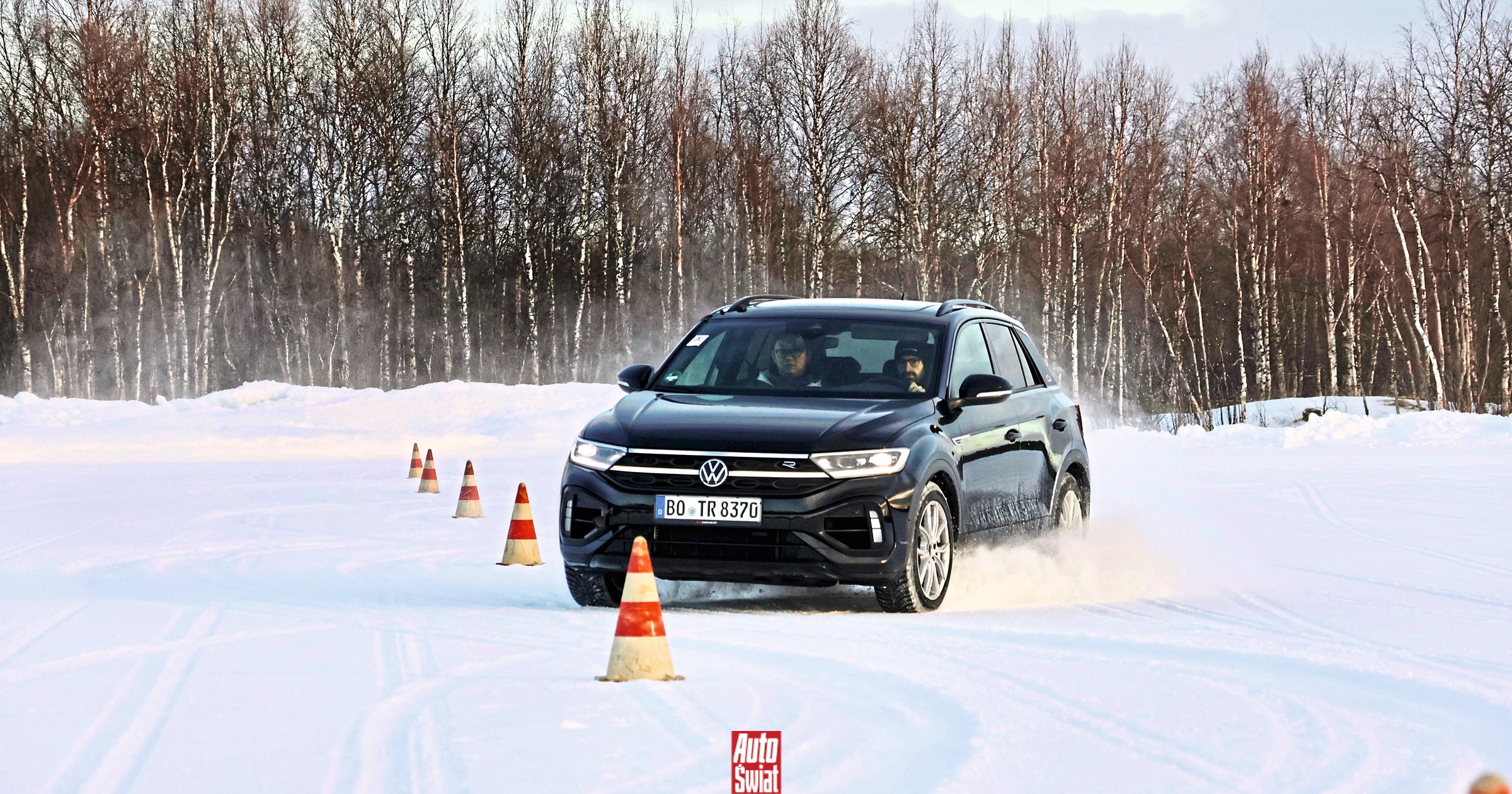 Test opon zimowych do SUV-ów 2025. Cztery modele wzorowe, ale na jednych robiło się groźnie