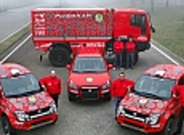 Panda Cross na trasie rajdu "Dakar 2007"