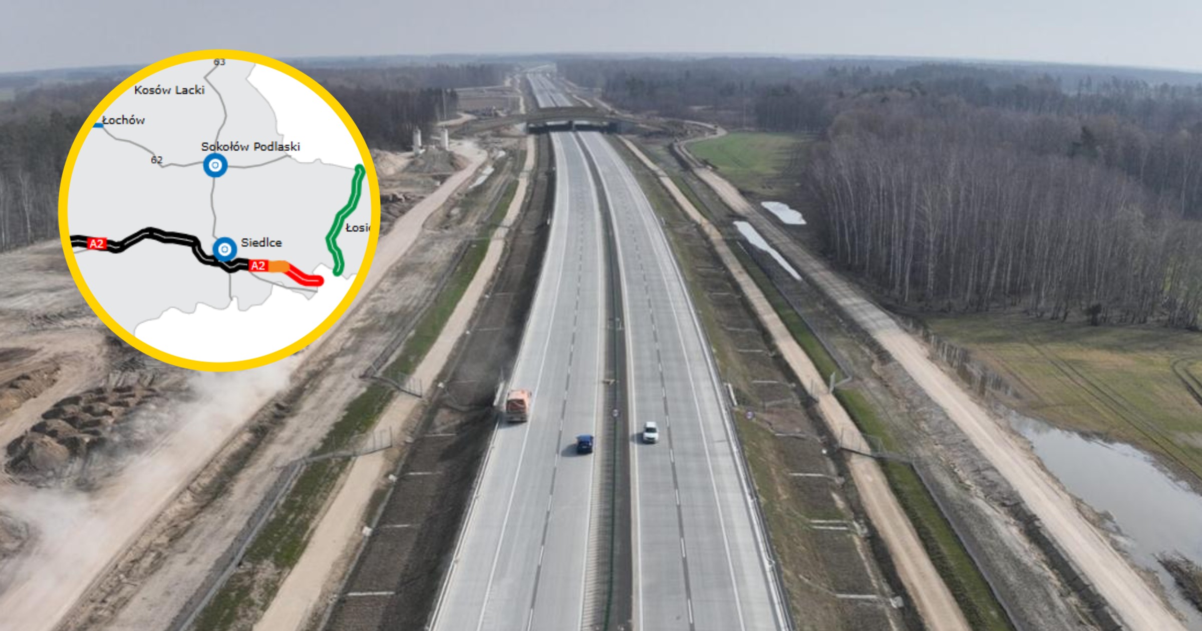 Oddanie do ruchu kolejnych odcinków A2 coraz bliżej