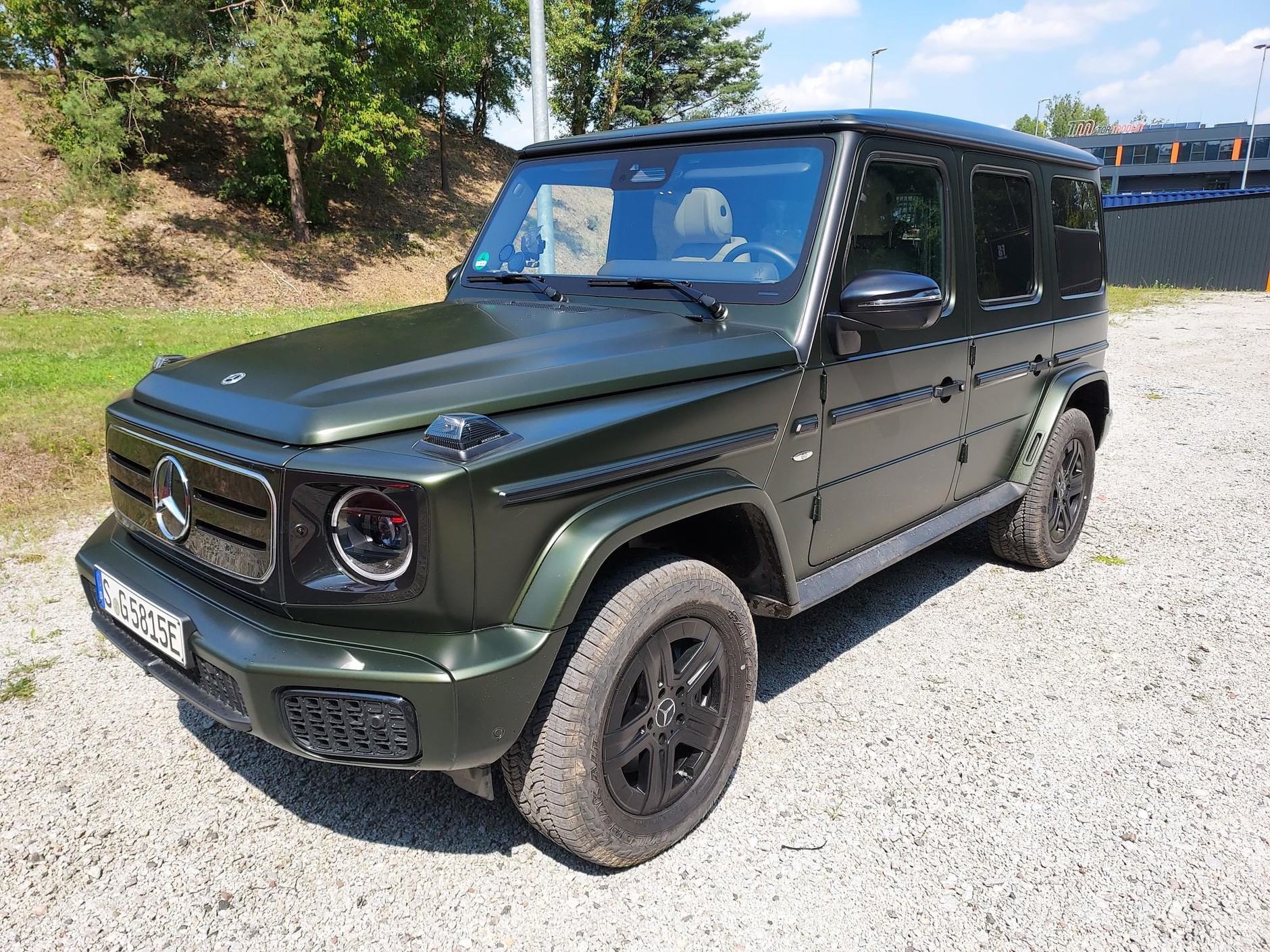 Mercedes klasy G elektryczny