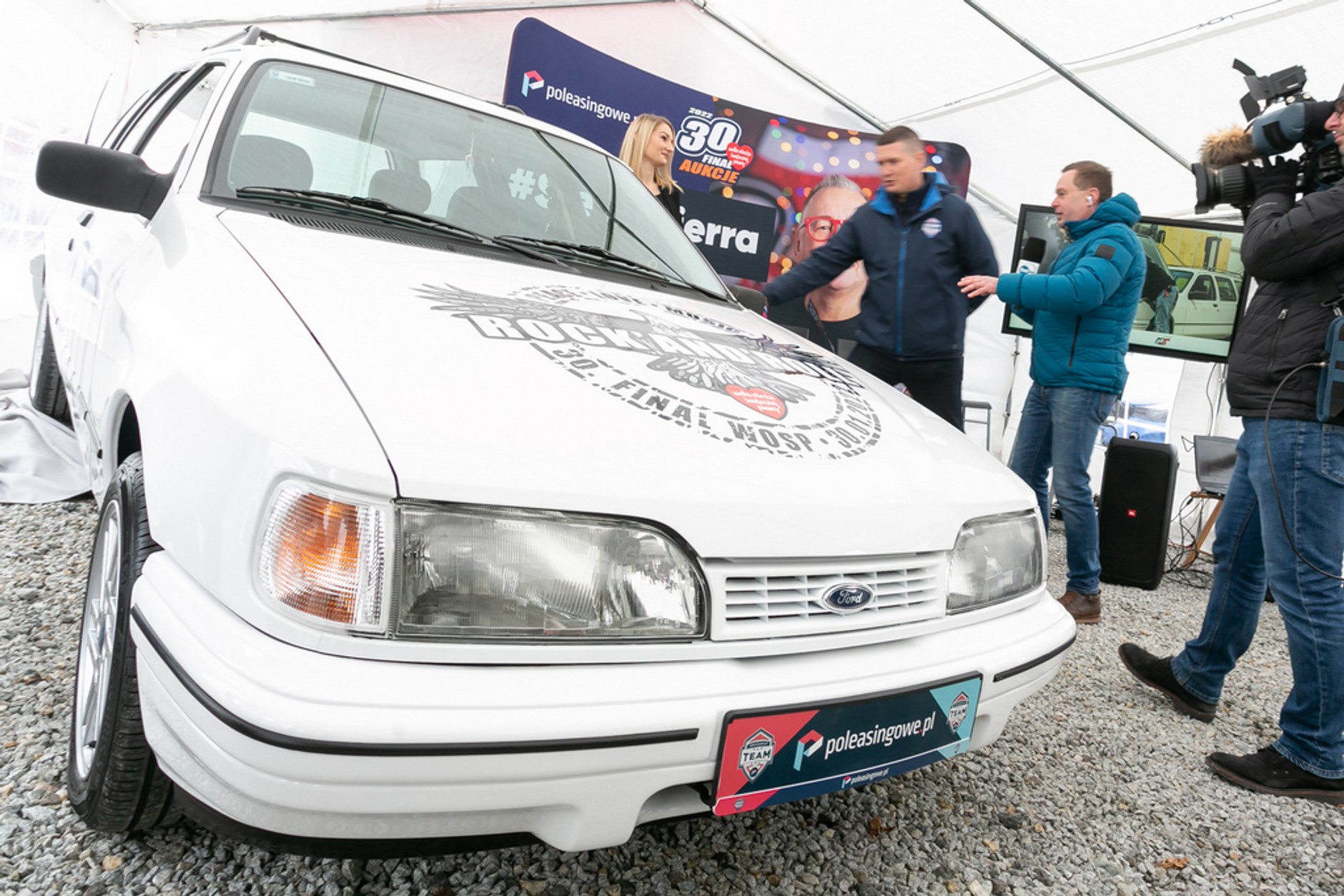 #SiemaSierra, czyli odbudowany Ford Sierra podarowany na aukcję Fundacji WOŚP