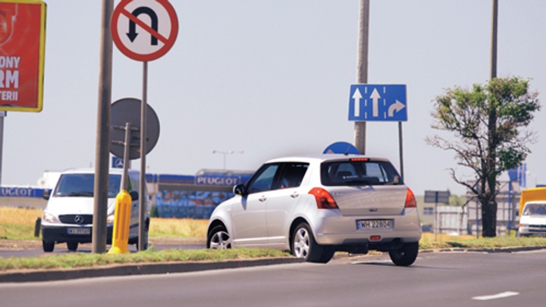 Niebezpieczne zawracanie