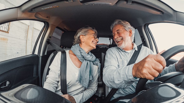 Zakaz jazdy za rozmowę z żoną