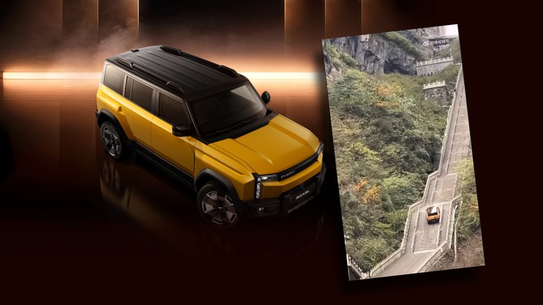 Chery Fulwin X3L nie podołał zadaniu wjechania na schody