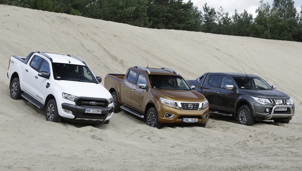 Pikapy na asfalcie i w terenie – porównanie Forda Rangera, Mitsubishi L200 i Nissana NP300 Navary