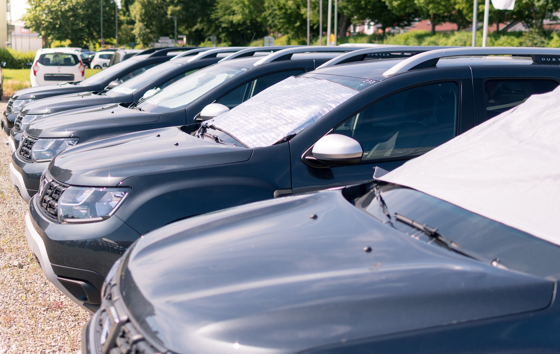 Upał w samochodzie - test ADAC