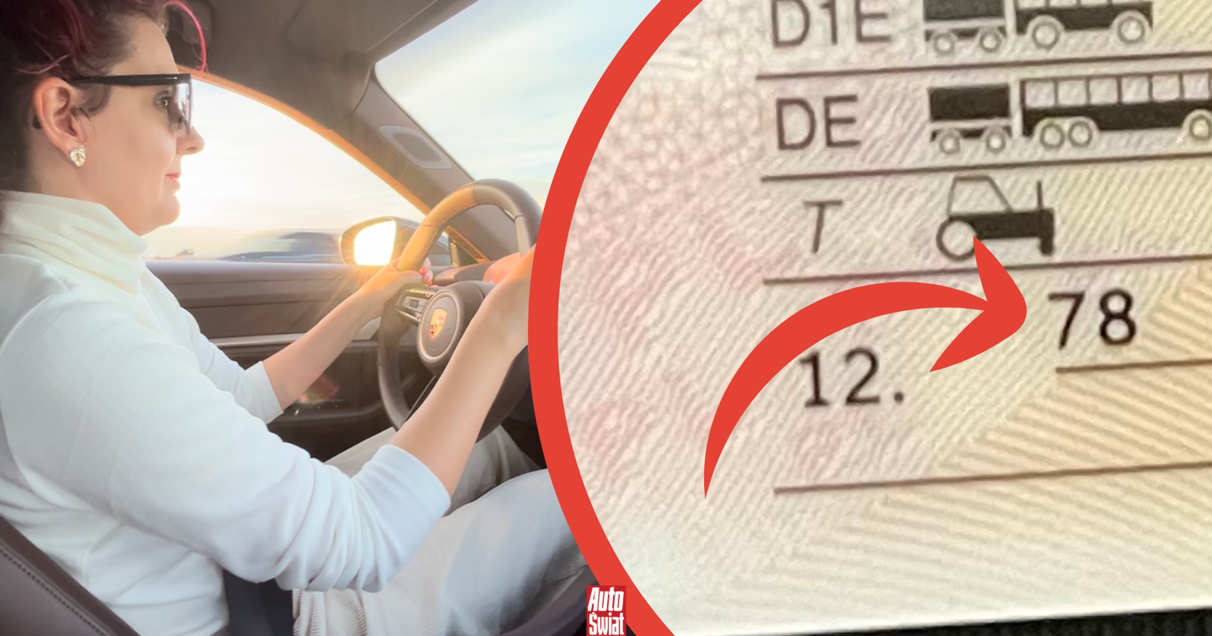 Koledzy przecierali oczy ze zdumienia, gdy zobaczyli moje prawo jazdy. Zrobiłam je specjalnie