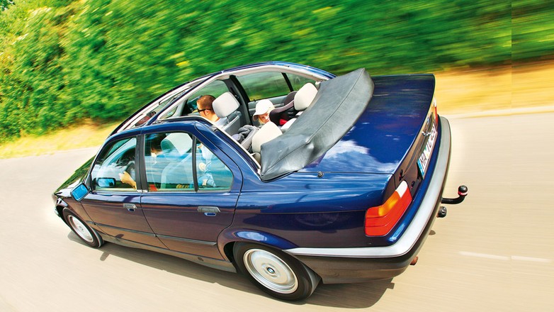 BMW E 36 Baur: kabriolet dla całej rodziny