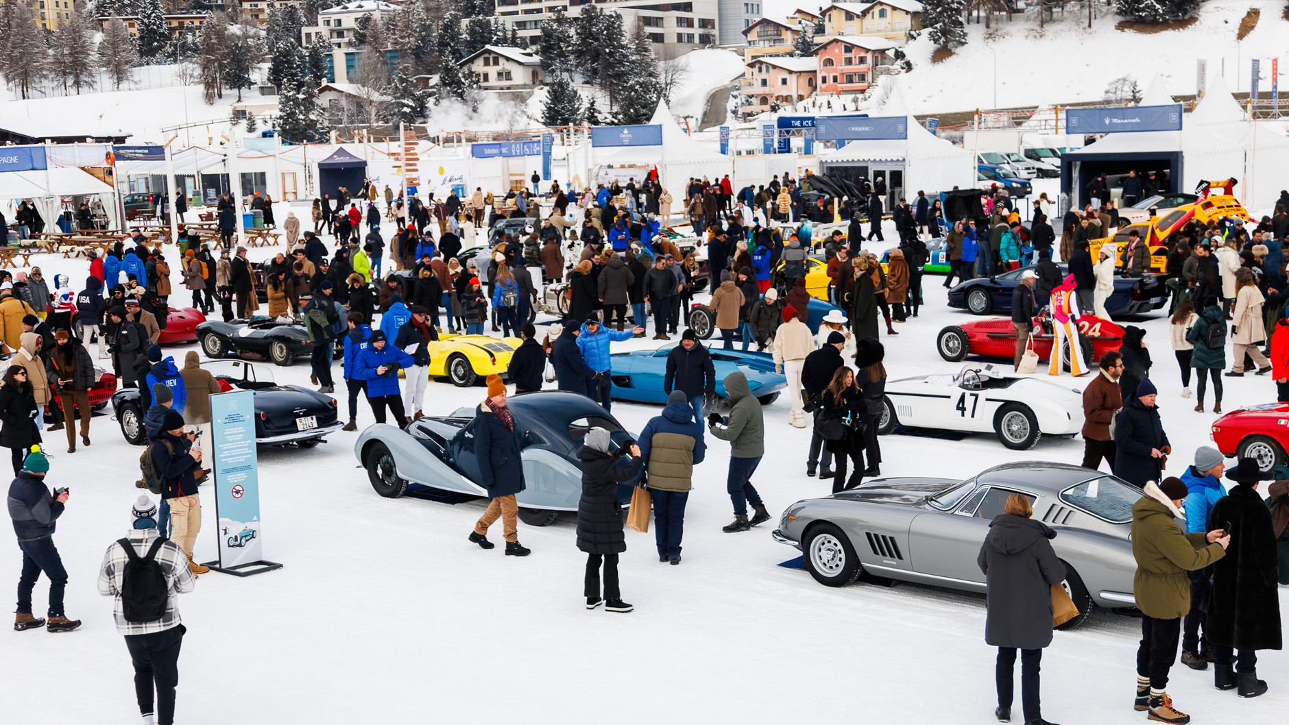 Międzynarodowy konkurs elegancji THE ICE w Sankt Moritz w Szwajcarii