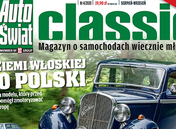 Auto Świat Classic 4/2020 już w sprzedaży