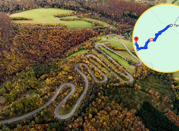 To najbardziej kręta droga w Polsce. Kierowcy czują się jak w Alpach